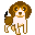 Собачка с хвостом колечко из серии собаки анимация
